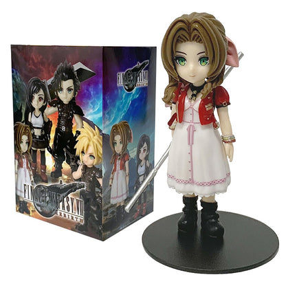Final Fantasy 7 Rebirth Q: Cenário do Ornamento de Modelo Feito à Mão de Tifazak Scroud Alice Envolvente