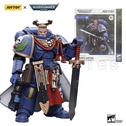 1/18 JOYTOY Boneco de Ação 40K The Horus Heresy Ultra Figures E Mecha Tenente Titus Modelo Colecionável Anime