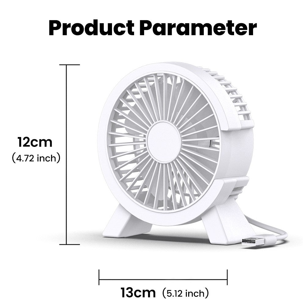 Mini USB Rechargeable Table Fan Portable USB Small Fan Fan For Student Dormitory Computer Summer Gadget Home Desk Office