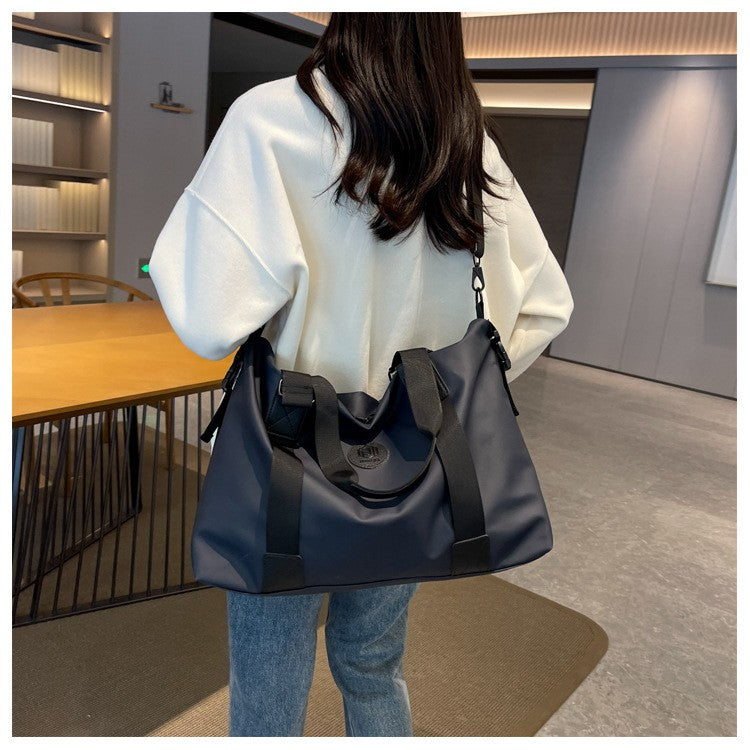 Travel bag Men's and women's tote bag Large capacity travel duffel Yoga exercise  Oxford cloth waterproof fitness bag