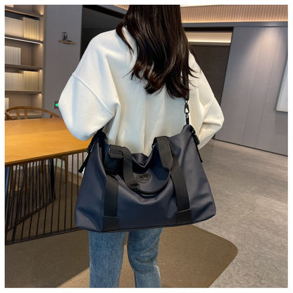 Travel bag Men's and women's tote bag Large capacity travel duffel Yoga exercise  Oxford cloth waterproof fitness bag