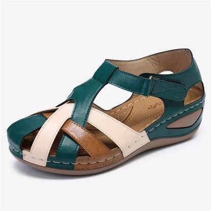 2021 New Style Women's Sandals Hollow Magic Sole Plus Size Slanted Heel Independent Station Women's Shoes Wholesale