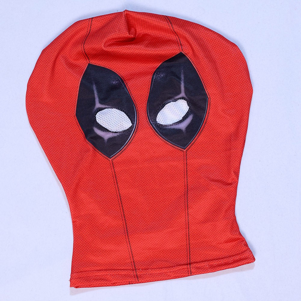 Deadpool vs Wolverine Boys Superhero Cosplay Spandex Suits with Accessories Swords Claws Children Birthday Gift Toy Role Play