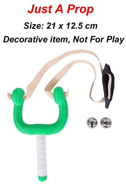 Usopp Live Action TV Pirate Cosplay Slingshot Props Costume Accessories Disguise Halloween Carnival Outfits Ornament Props Gifts