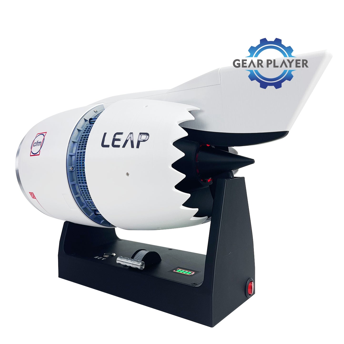 Boeing 747 Turbofan Engine Model Electric Fan Cool Boutique Collection Aircraft Engine Kit for Display and Educational Use