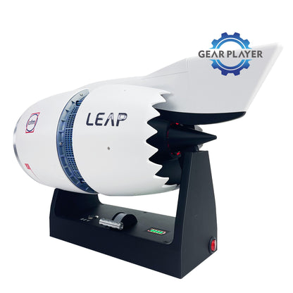 Boeing 747 Turbofan Engine Model Electric Fan Cool Boutique Collection Aircraft Engine Kit for Display and Educational Use