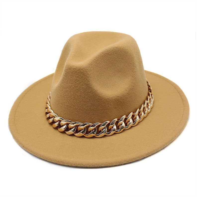 Conjuntos de 2 Peças para Mulheres com Bolsa Grande e Corrente, Chapéu Fedora, Moda 2022, Luxo, Festa, Casamento, Chapéu de Jazz ?????