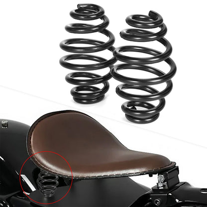 Assento Solo Selim Assento com Mola para Harley Dyna Fatboy Sportster Softail XL1200 XL883 Bobber Chopper XL 883 1200