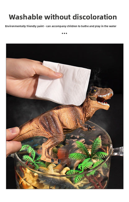 Dinossauro de Brinquedo para Menino Modelos Jurássicos Figuras de Ação PVC Tiranossauro Mundo Animal Parque Infantil Presente para Crianças de 3 Anos