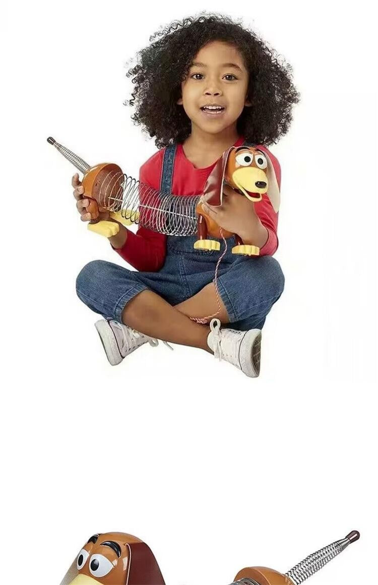 Pixar Toy Story 4 Slinky Dog Boneco Articulado com Som Coleção Brinquedo