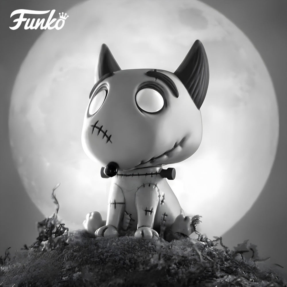 Victor With Sparky Anime Doll Figure Frankenweenie Series Funko Pop Model Limited Edition Collect Figures Original Toy Gifts