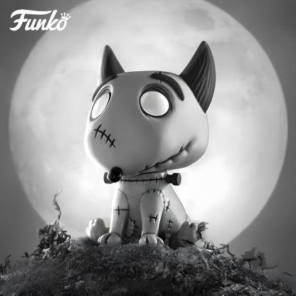 Victor With Sparky Anime Doll Figure Frankenweenie Series Funko Pop Model Limited Edition Collect Figures Original Toy Gifts