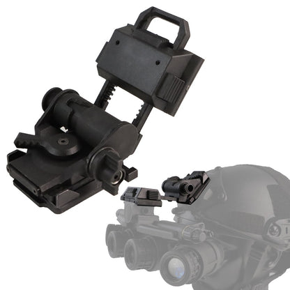 BOOIU L4G24 Suporte de Montagem NVG Tático de Nylon Dobrável para Capacete de Visão Noturna para Capacete PVS15 PVS18 PGPNVG18