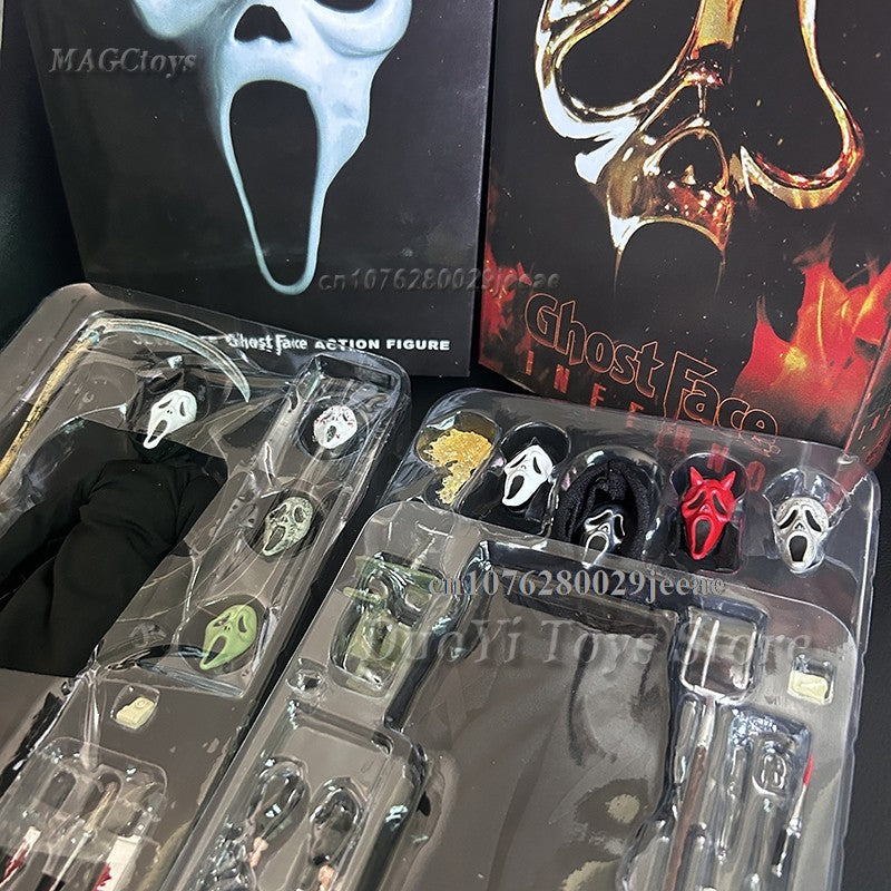 18CM NECA Scream PVC Action Figure Horror Face Figurine Toy Exclusive Collectible Model Gifts