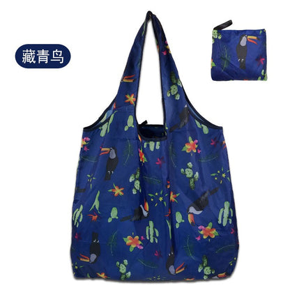 Extra Large Reusable Grocery Shopping Bag Eco-Friendly Foldable Tote with Shoulder Beach Toys Market Practical Christmas Moms