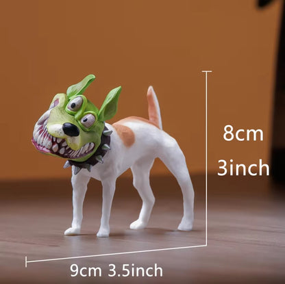 7cm The Mask Dog Action Figures Estátua Anime Figura The Mask Modelo Estatueta Decoração de Mesa Enfeites Presentes Infantis de Feriado Brinquedos