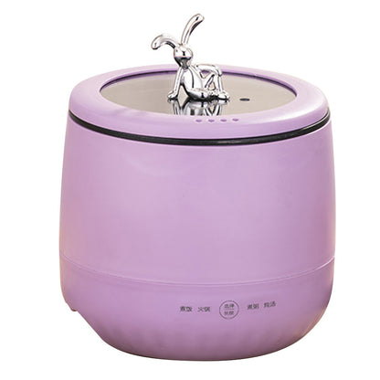 Panela de Arroz Elétrica Inteligente Mini 1.8L Antiaderente Compacta Eletrodoméstico para Arroz, Grãos, Sopas, Mingaus e Ensopados