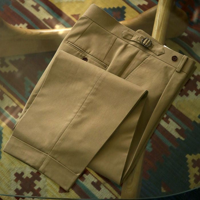 2024 Spring Summer Men's Fashion Solid Color Suit Trousers Male High Waist Loose Pants Men Business Casual Formal Pants W117