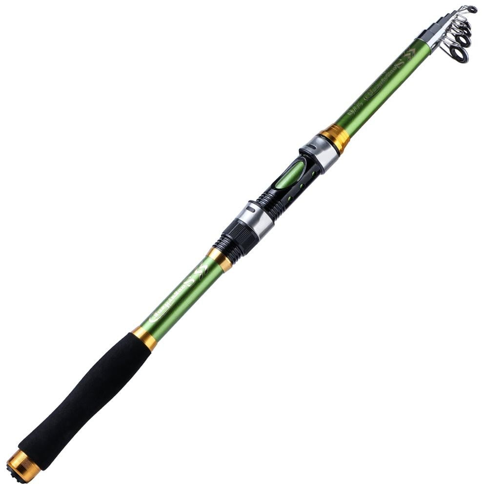 Sougayilang 1.8M-3.3M Carp Fishing Rod Cost-effective FRP Material Fishing Pole Maximum Load 8kg Telescopic Fishing Rod Pesca