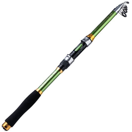 Sougayilang 1.8M-3.3M Carp Fishing Rod Cost-effective FRP Material Fishing Pole Maximum Load 8kg Telescopic Fishing Rod Pesca