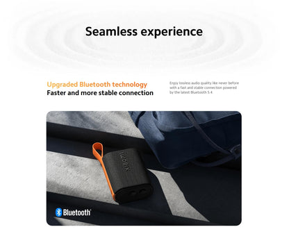 NOVA Xiaomi Sound Pocket IP67 Bluetooth 5.4 Alto-falante Portátil Combo Estéreo TWS 1000mAh 10 Horas de Bateria de Longa Duração Microfone