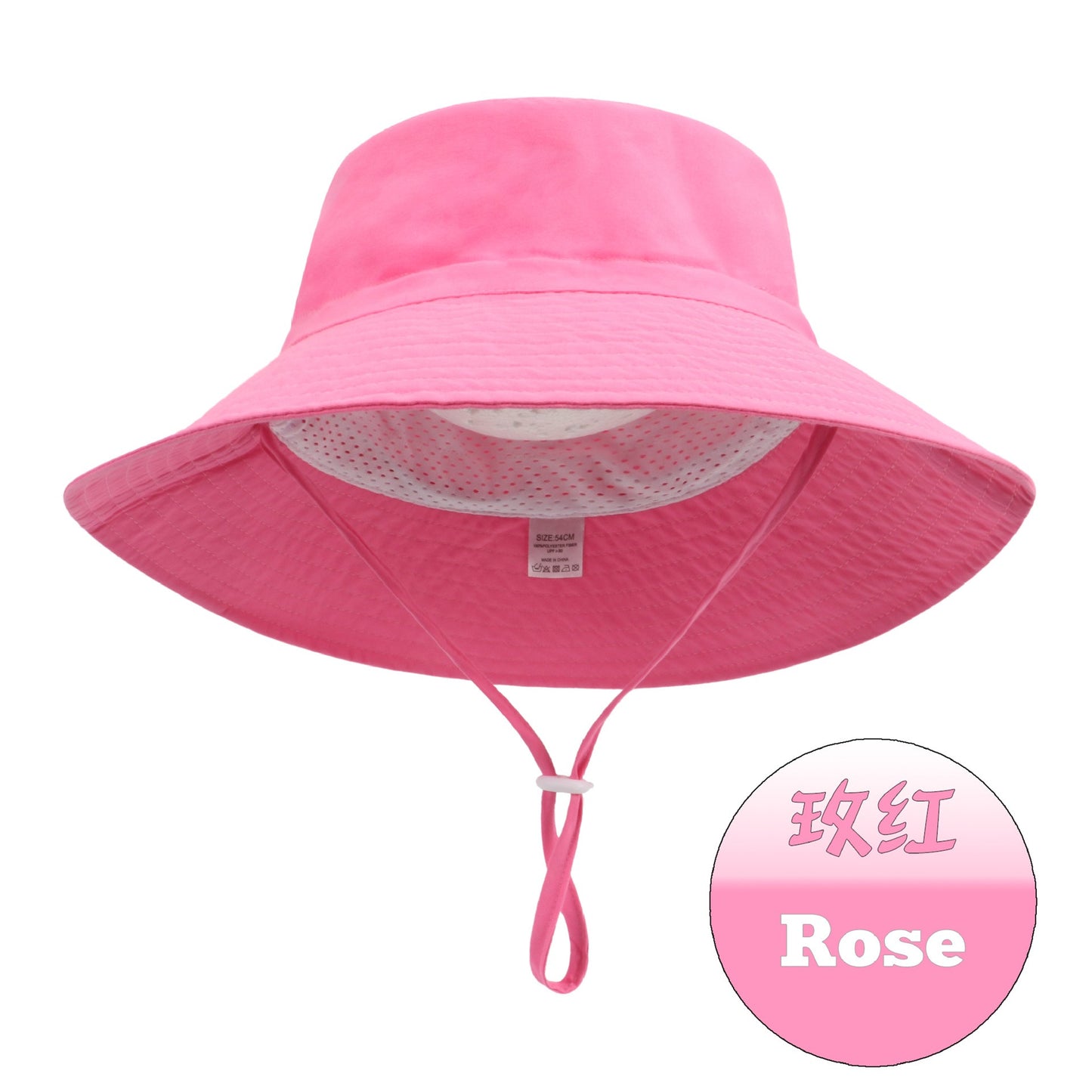 Summer big brim sun hat for child soft breathable basin cap for boys and girls outdoor bucket hat hat Fishing/Beach/Summer UV