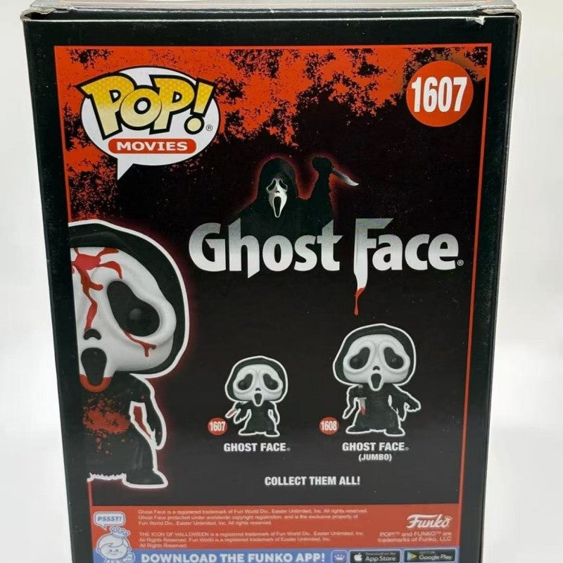 Funko Pop Scream Ghost Face Genuine Action Doll Model Killer Ghost Face (Bloody) Vinyl Dolls Limited Edition Collect Toys Gift