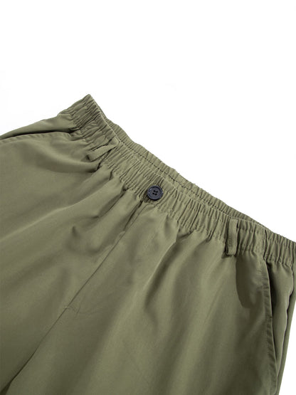Men's Cargo Pants Sweatpants Outdoor Loose Straight Long Trousers Summer Casual Multi-Pocket Durable Workwear Male Trousers