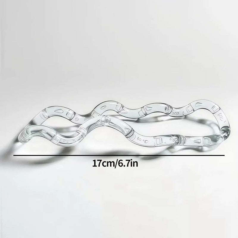 Rotating Twisting Fidget Toys Deformable Rope Educational Tangle Rope Stress Relief Sensory Toy Thinking Training Gifts ?? ????