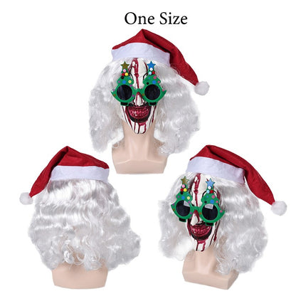 Art the Clown Cosplay Retro Trumpet Prop Mask Horn Glasses Honor Movie Terrifiering Costume Accessories Outfits Halloween Fancy