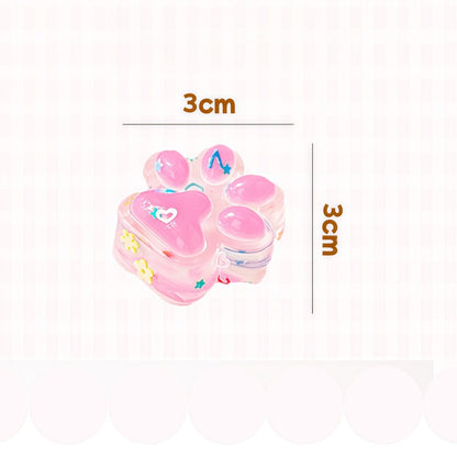 10-30Pcs Mini Cute Cat Claw Plush Pinch Fun Colorful Halloween Christmas Party Pack Fillers for Pressure Reduction Cartoon Style