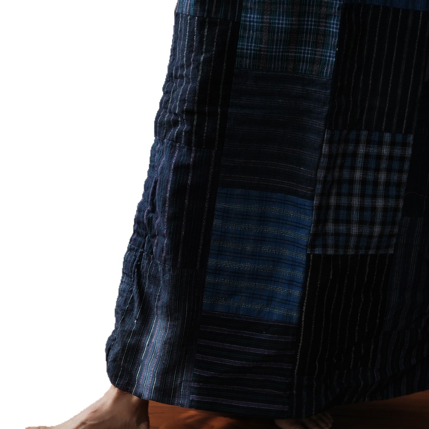 Women Cotton Linen Llong Skirt New Arrival 2025 Autumn Vintage Style Plaid Pattern Loose Comfortable Femae Casual Skirts M2006