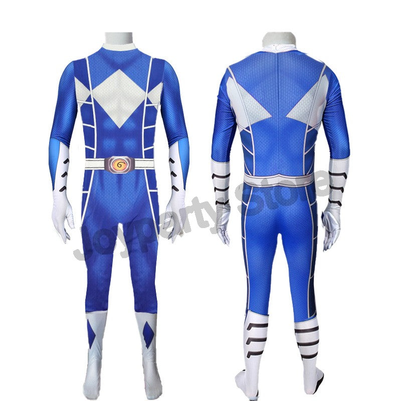 Power Samurai Sentai Shinkenger Rangers Costume Adult KidsSuperhero Cosplay Halloween Birthday Party Zentai Suit Jumpsuit