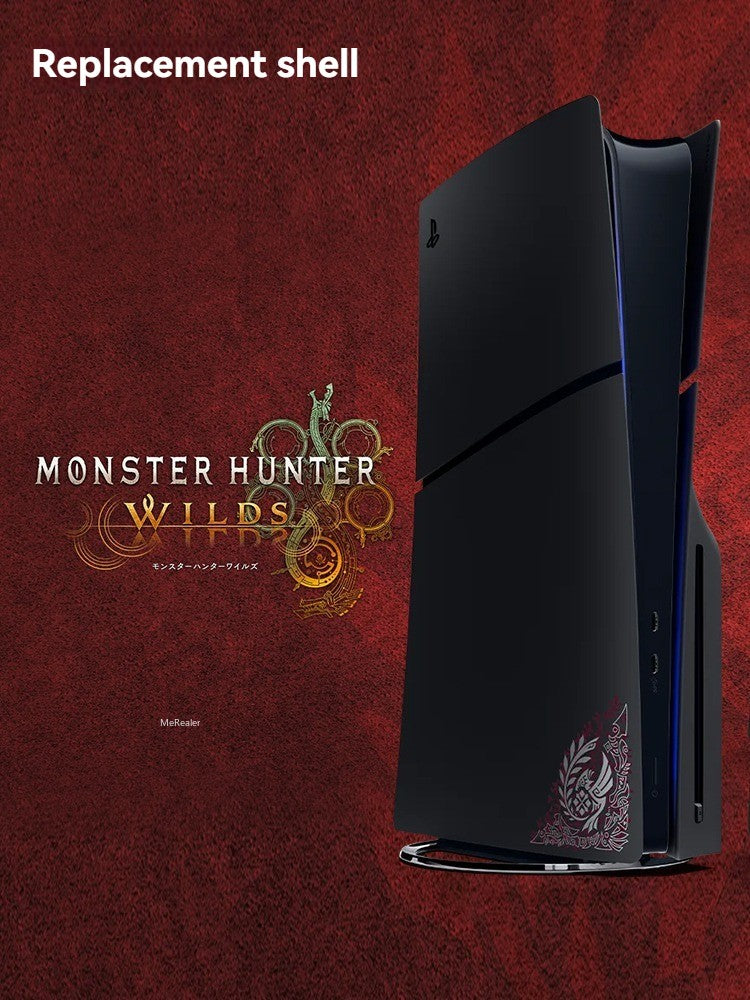 Monster Hunter Wilds for PS5 Pro/Slim Limited Replacement Case Shell Special Birthday Present for Ps5 Accessories