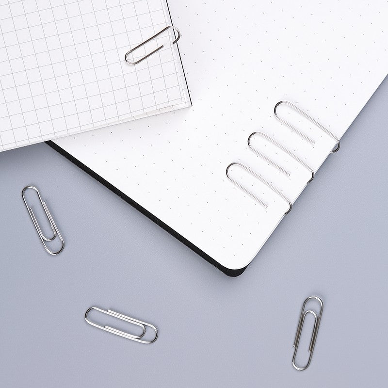200pcs/box Paper Clips Durable and Rustproof Metal Paperclips for Home School Office Document Organizing Supplies