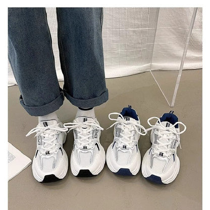 Women's Fashion Dad Shoes -Platform Mesh Running Sneakers?Breathable Casual Sports Shoes for Students?Everyday Training Shoes ?