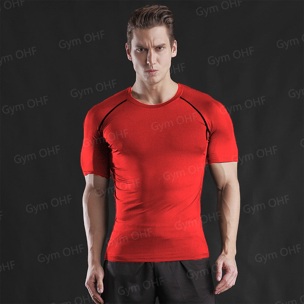 Thermal Man Underwear Set Spi/Der Compression T Shirt Leggings Yoga Sets Fitness