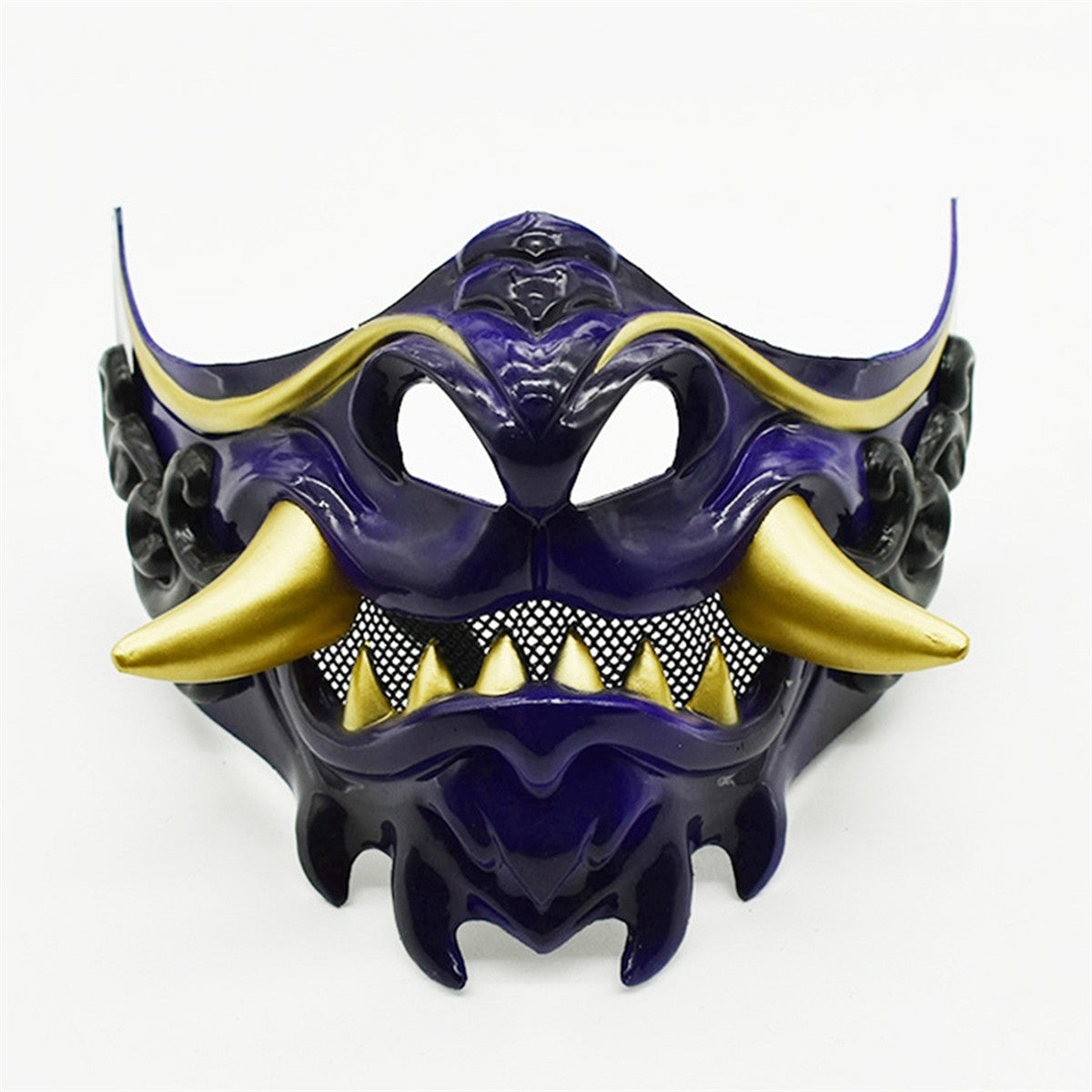 Role Playing Halloween Japanese Samurai Ghost Devil Mask Halloween Devil Warrior Thick Horror Mask