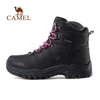 GOLDEN CAMEL Waterproof Hiking Shoes Men and Women Outdoor Anti-Slip Climbing Trekking Shoes for Men 2023 Leather Hiking Boots