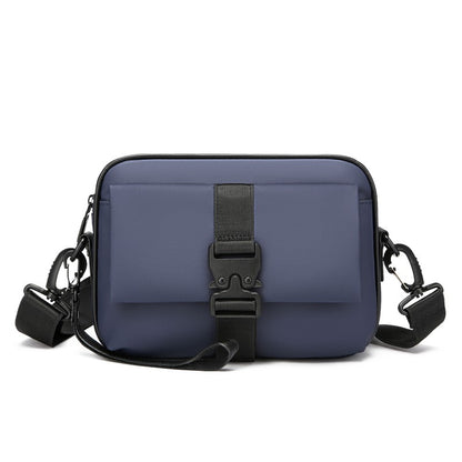 High Quality Soft PU Leather Men's Shoulder Bag Fashion Small Handbag Casual Male Day Clutch Bag