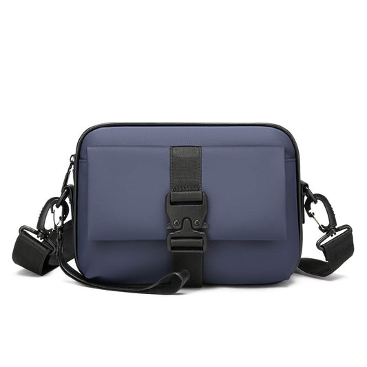 High Quality Soft PU Leather Men's Shoulder Bag Fashion Small Handbag Casual Male Day Clutch Bag