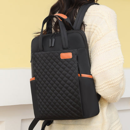 Mochila Coreana Mommy Bag, Mochila Simples de Nylon de Grande Capacidade para Universitários Masculinos e Femininos, Bolsa para Laptop, Mochila de Viagem, Bolsa para Conferências de Embarque