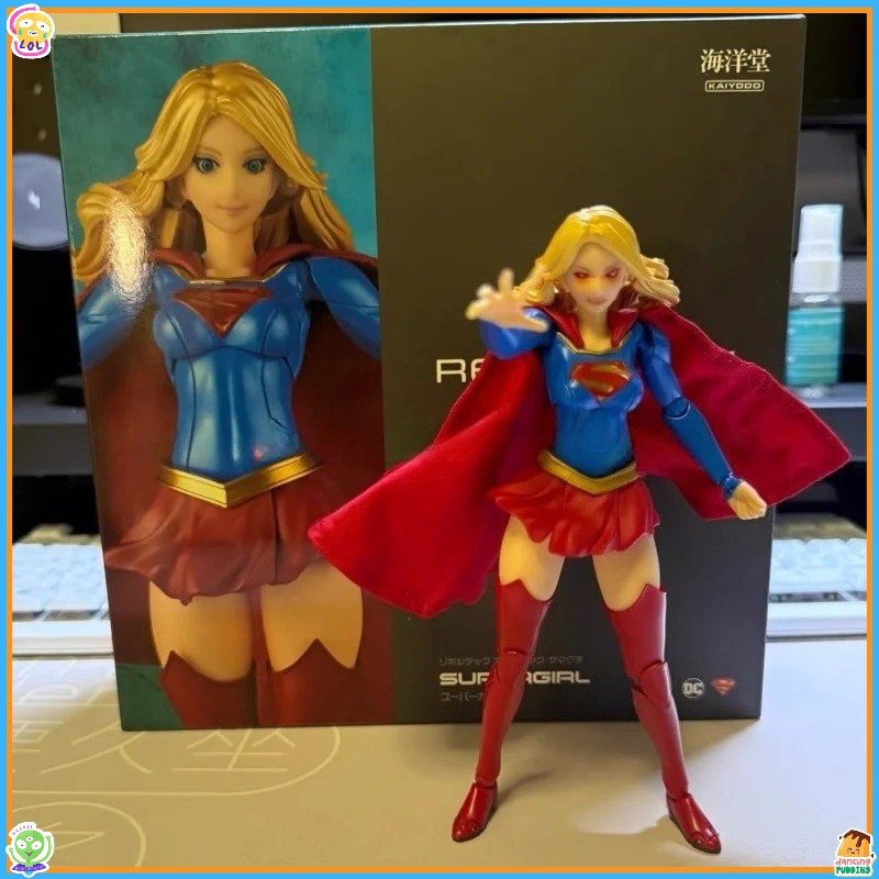 em estoque KAIYODO Original MODEL KIT AMAZING YAMAGUCHI SUPERWOMEN SUPER-HOMEM NEGRO Anime Action Modelo Coleção Brinquedo para Meninos