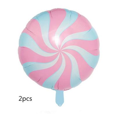 32Inch Donut globos Foil Balloon Fruit Ice Cream Helium Balloon Birthday Party Decoration Kids Toy Sweet Digital baby shower