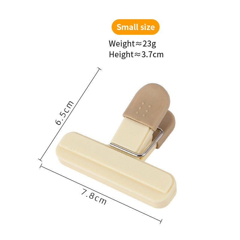 2pcs Portable Sealing Clips for Food Bags Plastic Kitchen Tool Keep Coffee/Bread/Chips/Snacks Fresh