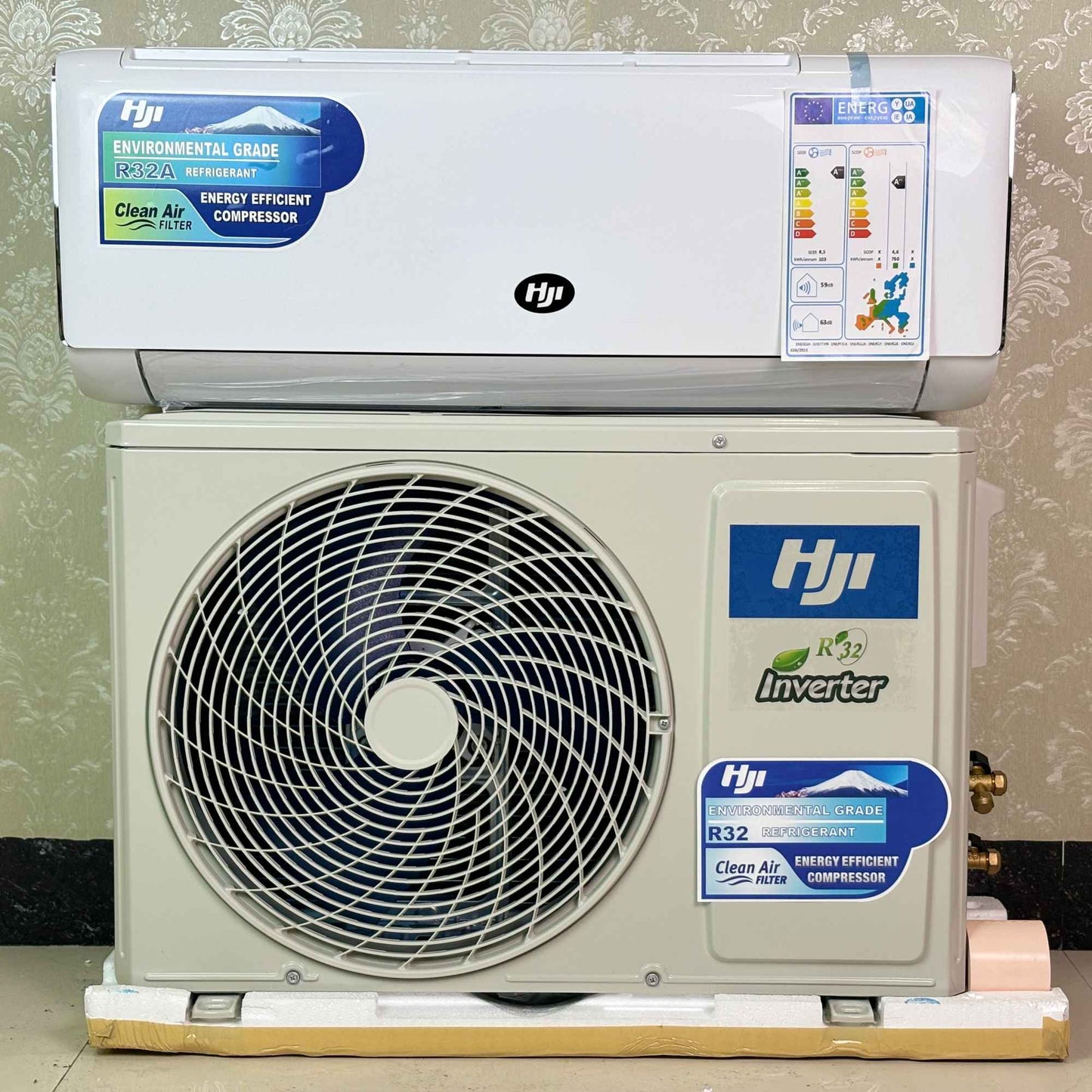 Ar Condicionado Split Inverter Smart 1.5HP 12000BTU - R32 Montado na Parede para Casa, Economia de Energia e Resfriamento Silencioso