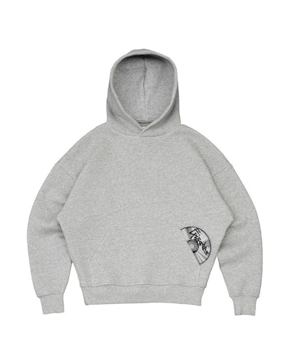 Street wear punk hip hop men suit Y2K new American gothic Harajuku embroidery design jumper oversized casual loose sports suit