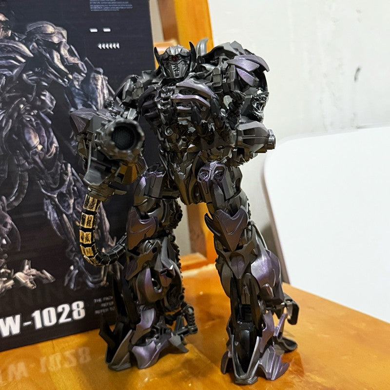 Brinquedo de Transformação BAIWEI TW1028 Shockwave ZS01 SS56 MP29 Guardião do Universo Robô de Deformação Liga Metálica Figura de Ação Modelo de Carro Presente