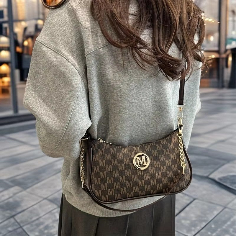 Vintage Style Handbag Crossbody Bag Adjustable Strap Women Messenger Shoulder Bag Sophisticated Accessory Tote Bag Purse