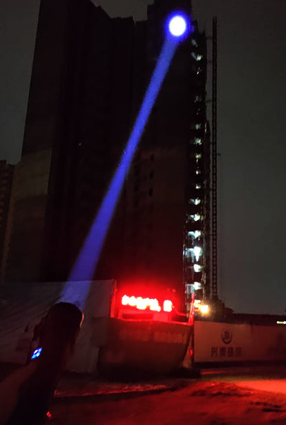 1000000LM Most Powerful LED Flashlight Rechargeable Type-c Flashlight Long Range 6000M Tactical Torch Light For Fishing Hunting